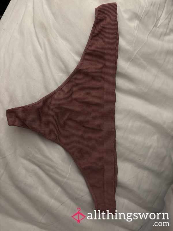 2 Day Worn Thong