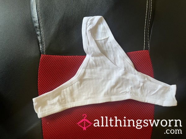 2 Day Worn Thong Heavy Ripe Load