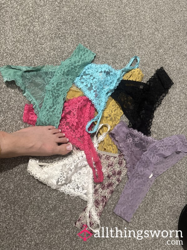 2 Day Worn Thong, Pineapple & Mango Diet