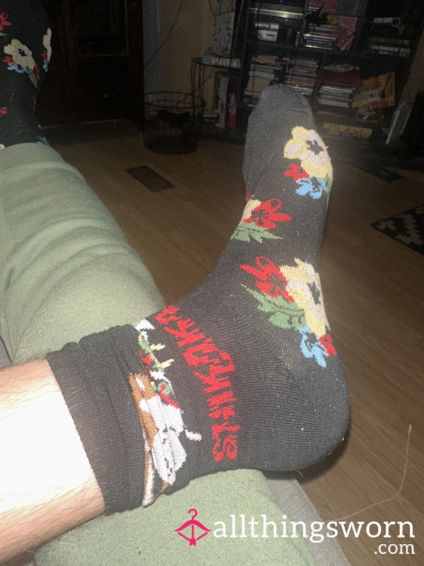 2 Day Worn Work Socks