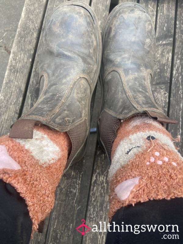 2 Day Worn Work Socks