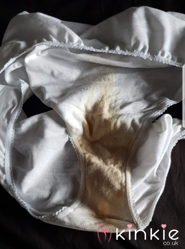 2 Days NO WIPE Strong Scent & Stained Fullback Panties