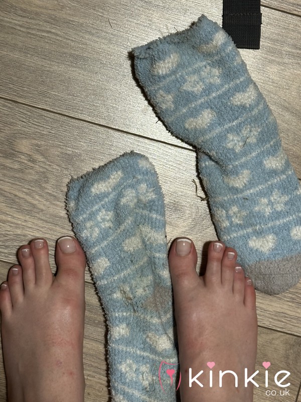 2 Days Of Festival Sweat. Trapped In These Socks.