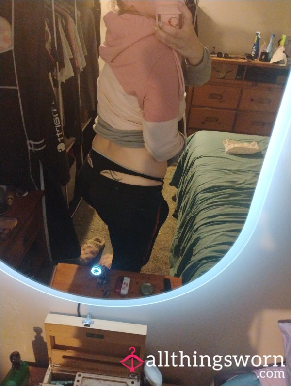 2 Days Old Black Thong