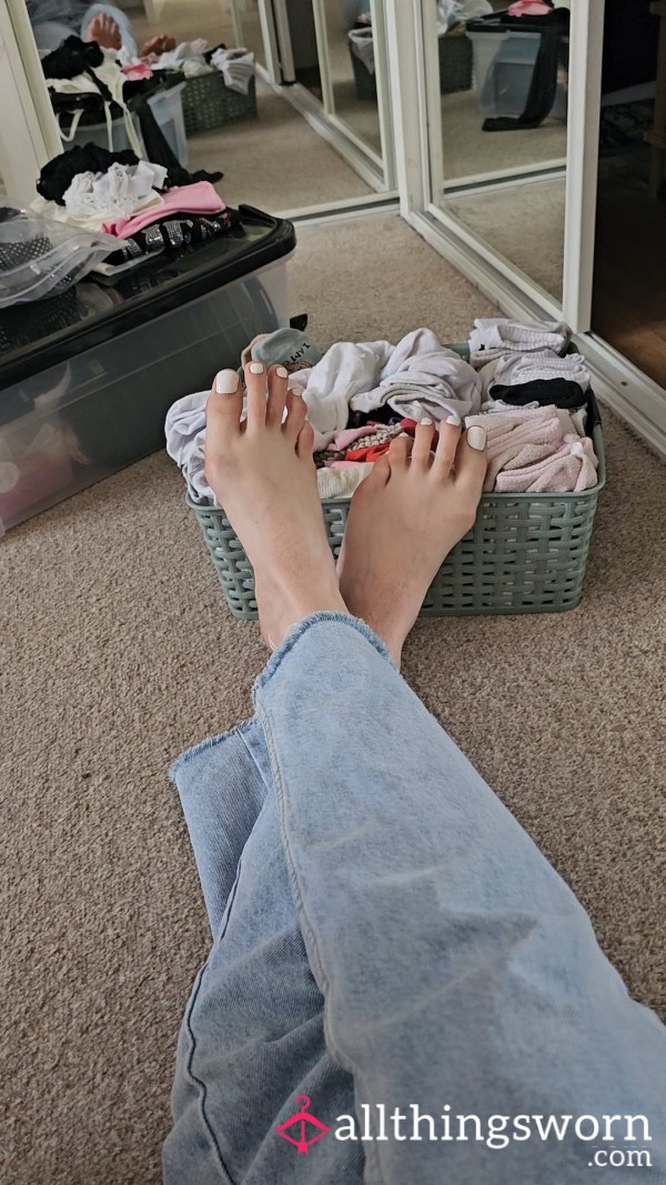 2 Day Worn Socks