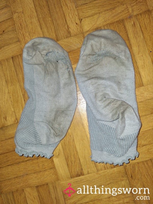 48 Hours Well-worn Stinky Socks With Cute Little Holes💋