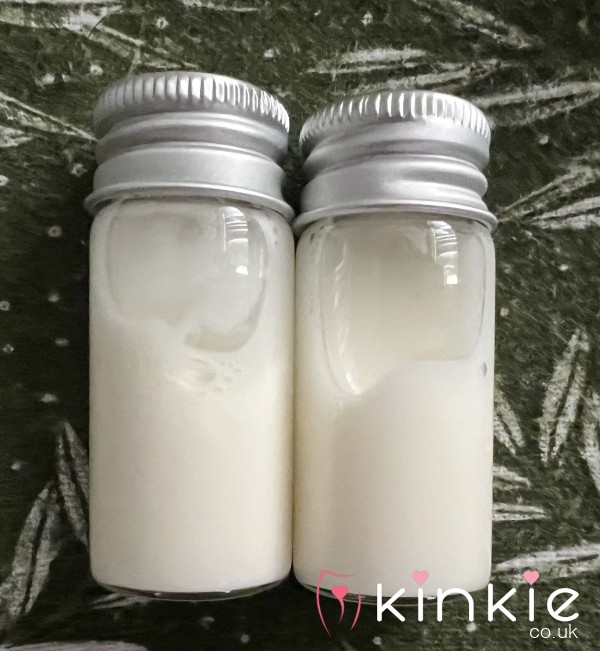 2 Freshly Filled Up Pots Of My Lovely Creamy C*m For Sale. £35 For One Pot Or £65 For Both, That’s Both With Postage Cost Included. Message Me To Order 💦💦 Xx