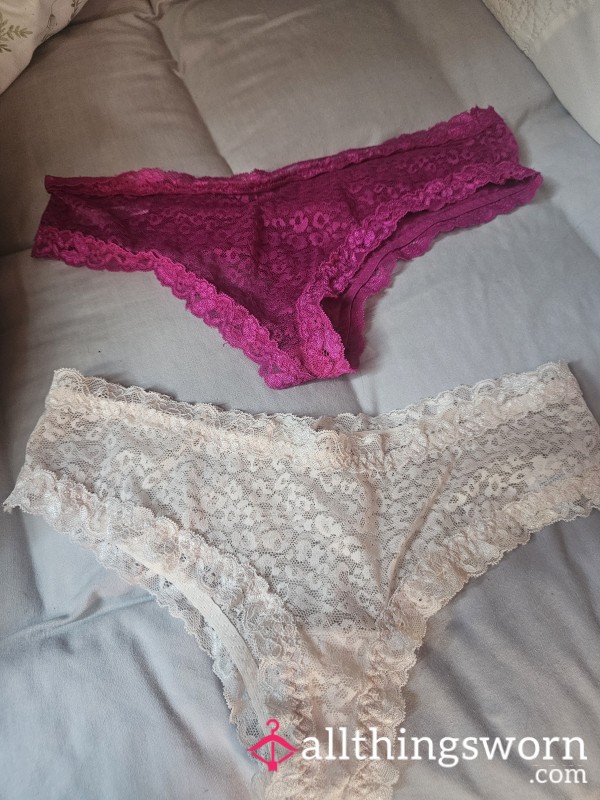 2 Lace Panties *custom Wear If Requested