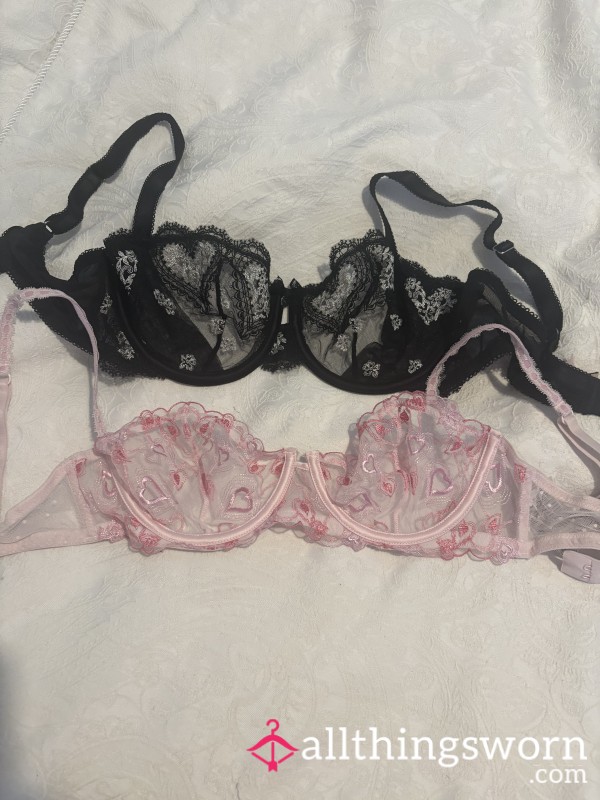 2 Lacey Bras