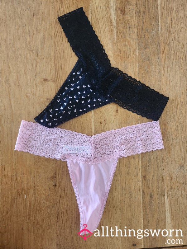 2 Lacy Thongs