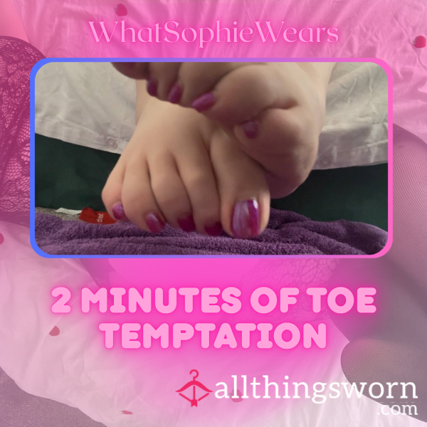 2 Minutes Of Toe Temptation