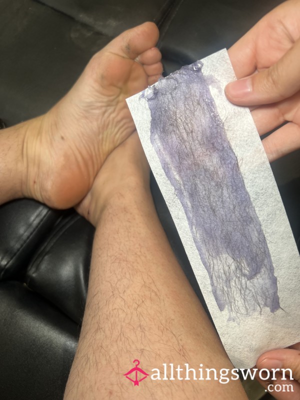 2 Months Hairy Legs Wax Strips