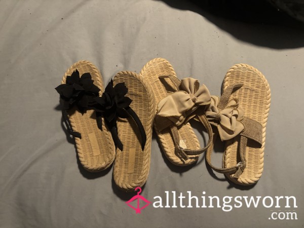 2-Pair Sandals