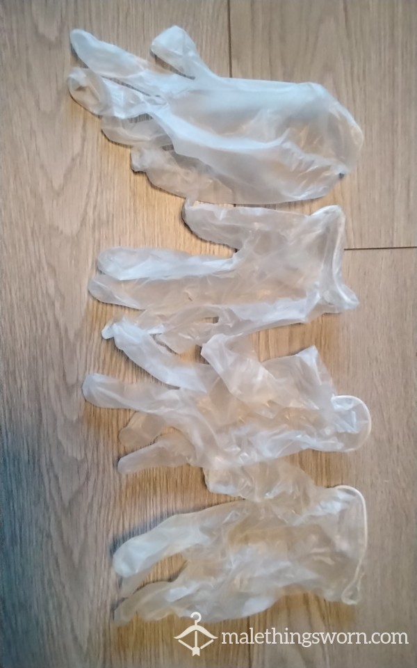 Medical Gloves Used During Studio Session