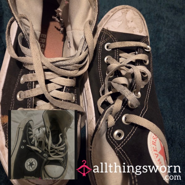 2 Pairs Converse High Tops