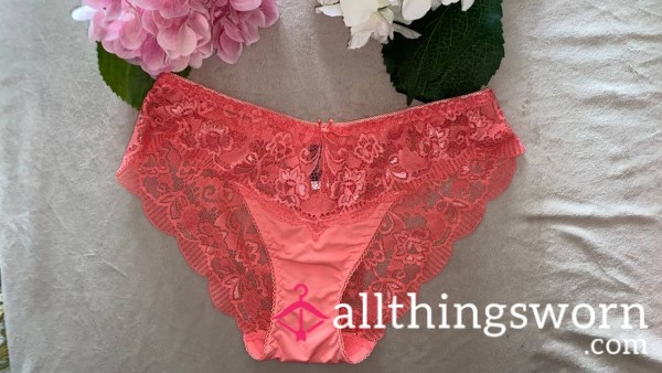 2 Pairs Cor*l Lace Panties🍓