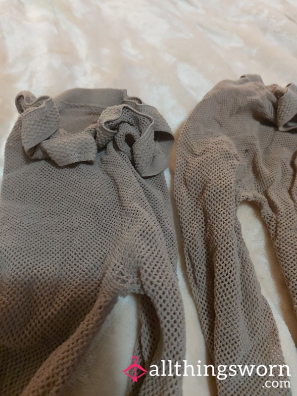 2 Pairs Hot Pantyhose Worn All Day