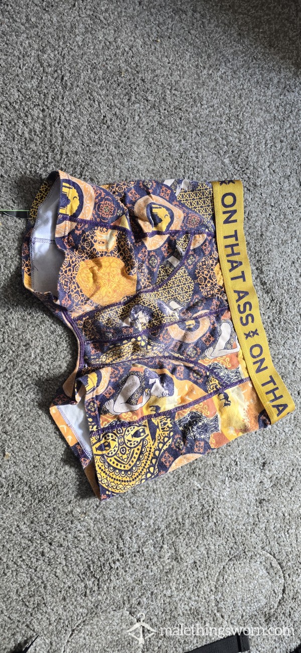 2 Pairs Of Boxers Used As C*m Rags