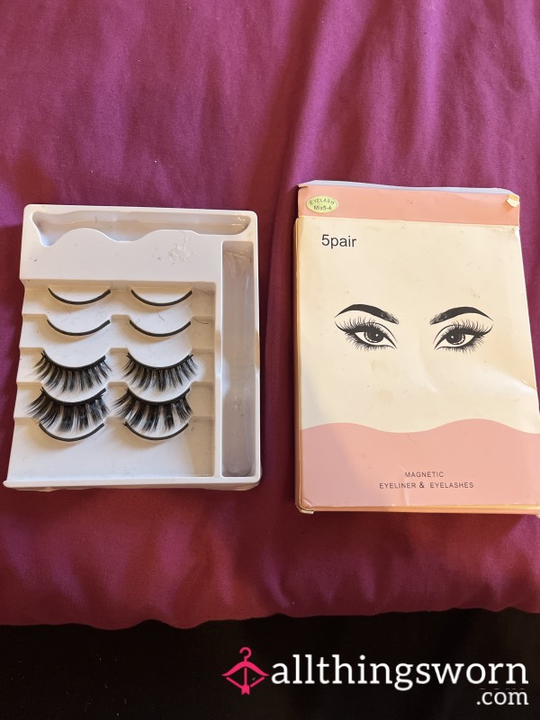 2 Pairs Of Magnetic Eyelashes