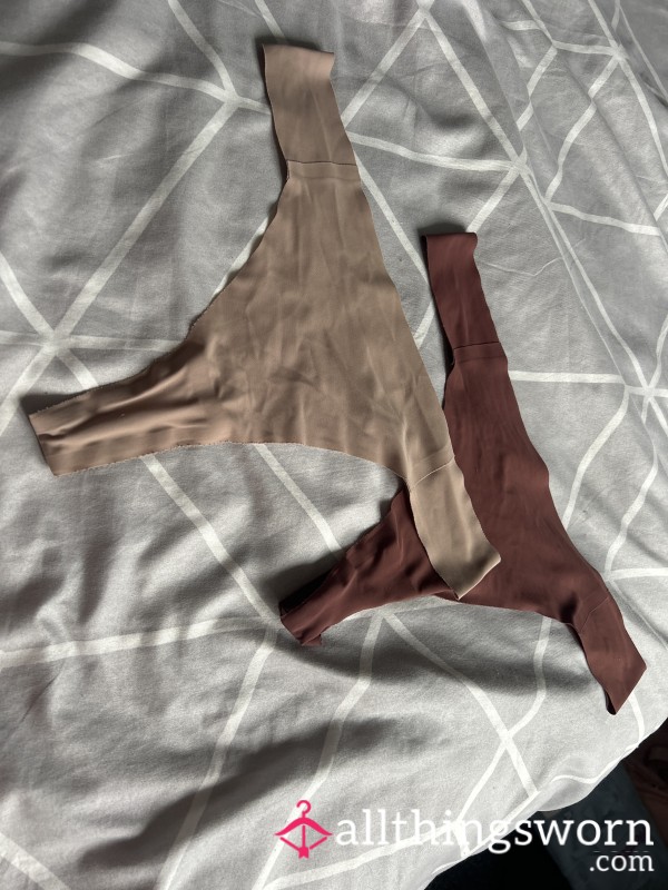 2 Pairs Of Seamless Thongs