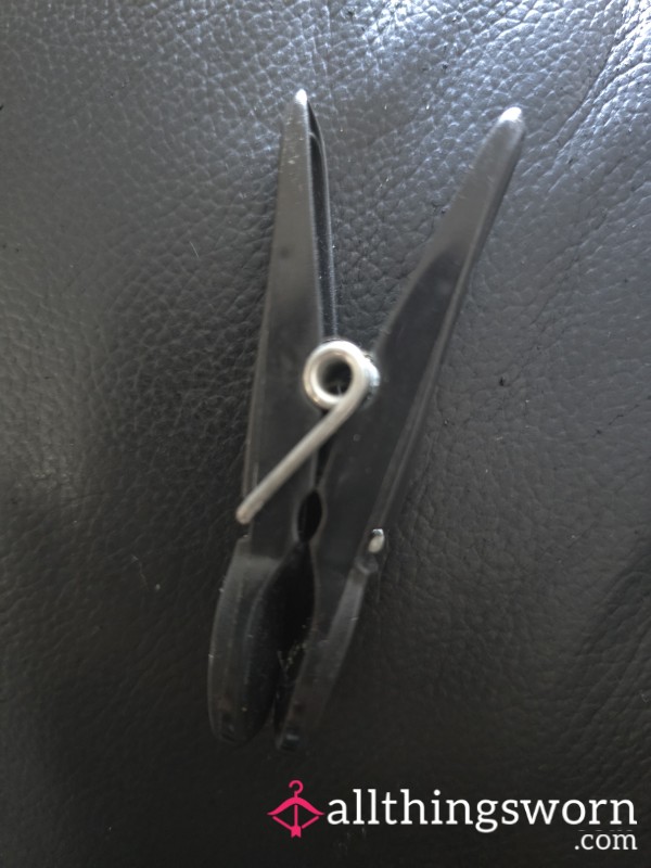 2 Pegs That Have Been On My Nipples And Made Me C*m While Making Content