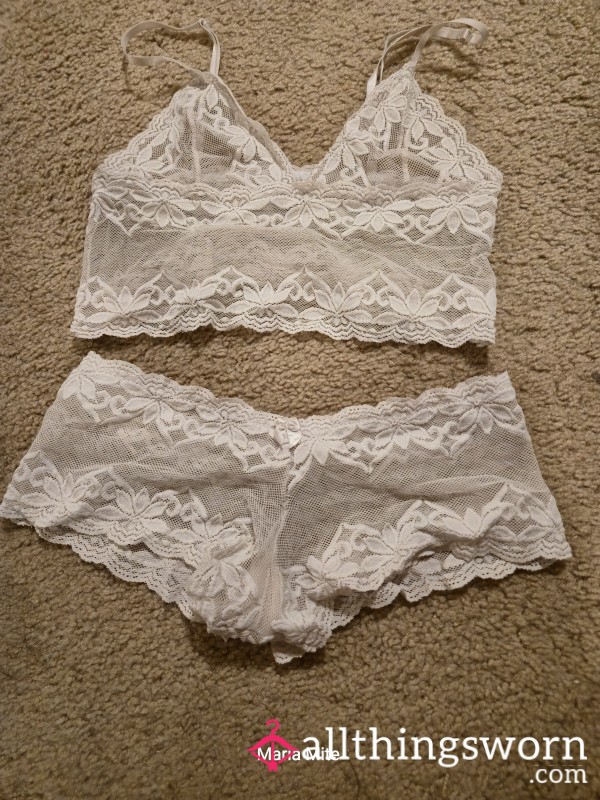 2 Pierce White Lingerie