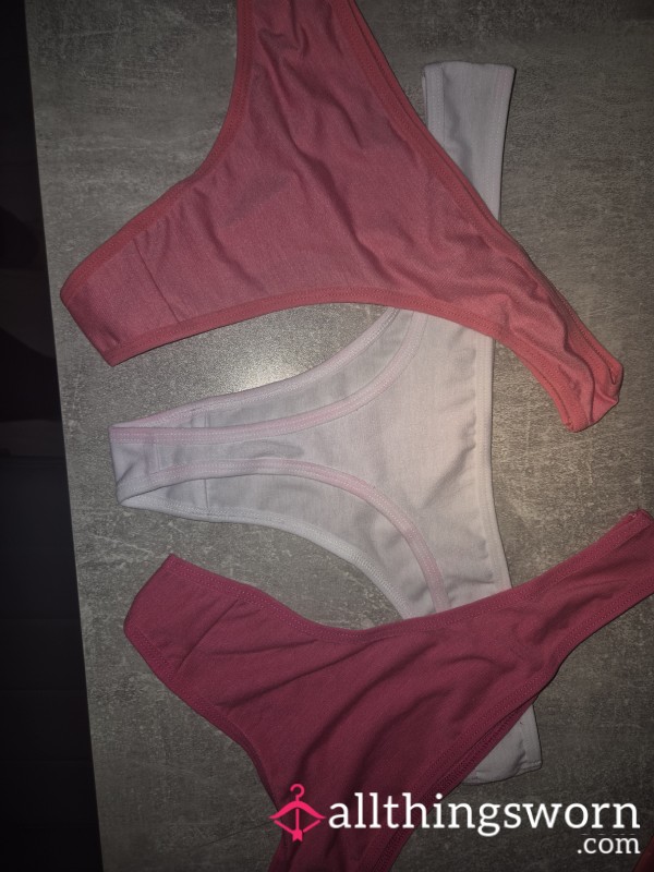 2 Sizes 2 Small Thongs Fresh Ready For Wear I Can Even Wear Back To Front Show You Them Lips?