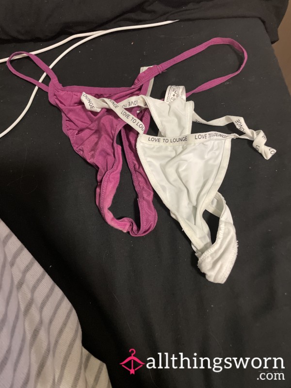 2 Thongs For £25