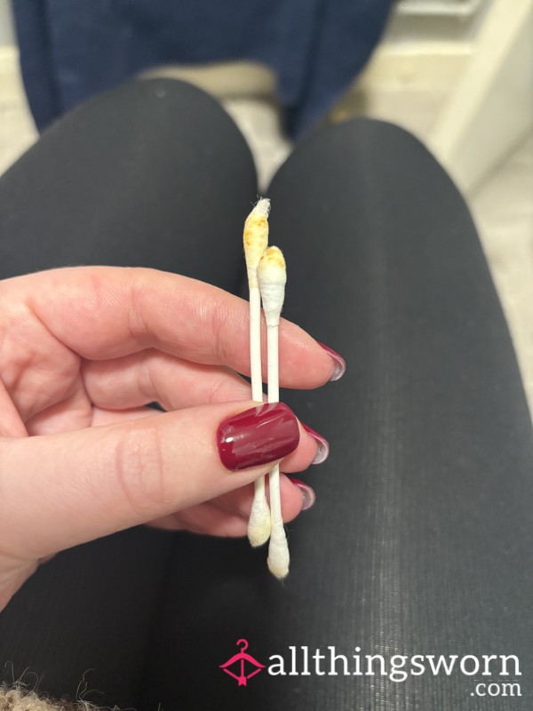 2 Used Cotton Buds