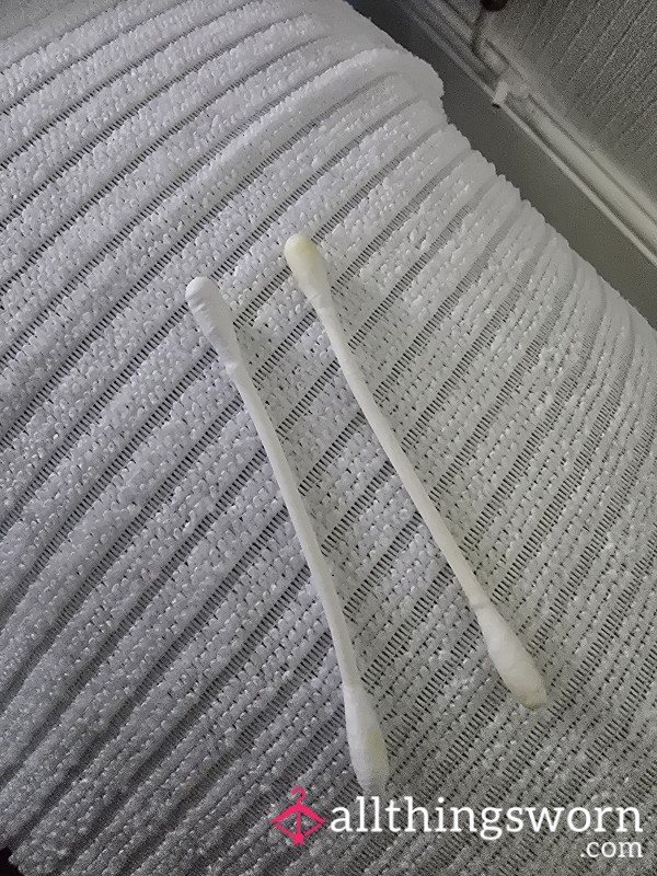 2 Used Cotton Buds