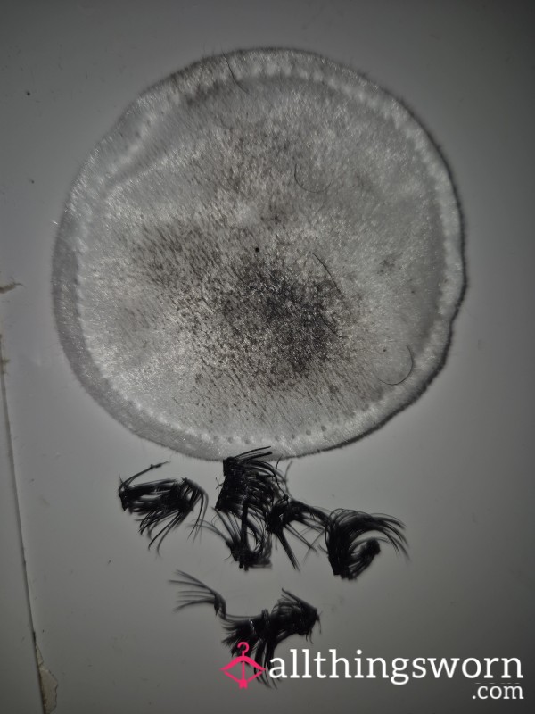 2 Week Old Worn Cluster Lashes