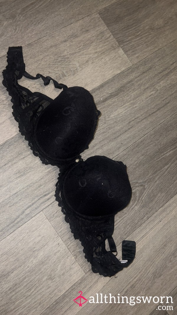 🥰2 Week Worn Bra-sweaty & Soaked In Me🥰
