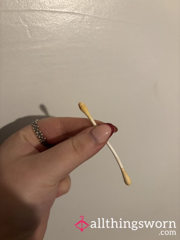 2 Weeks Worth Of Used Cotton Buds