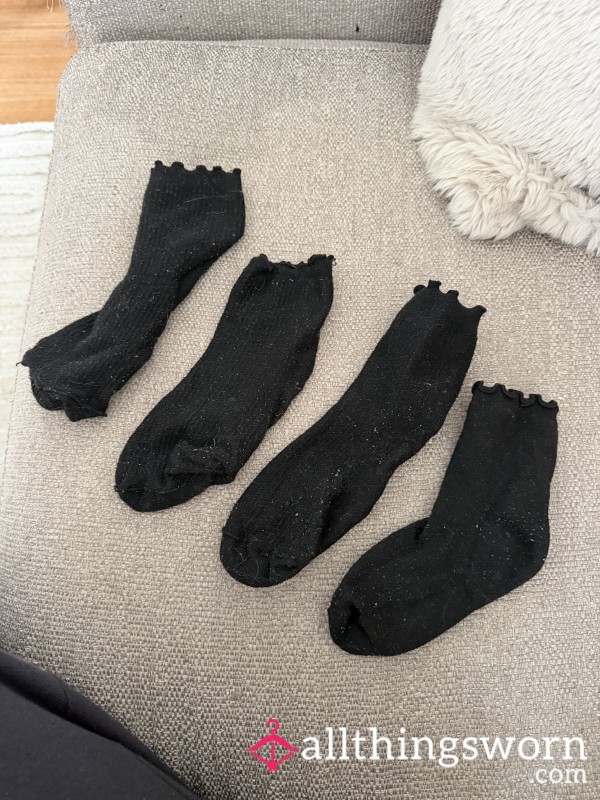 2 Well Worn Socks