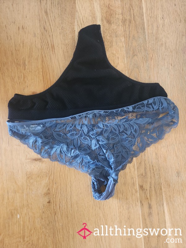 2 Worn Thongs.