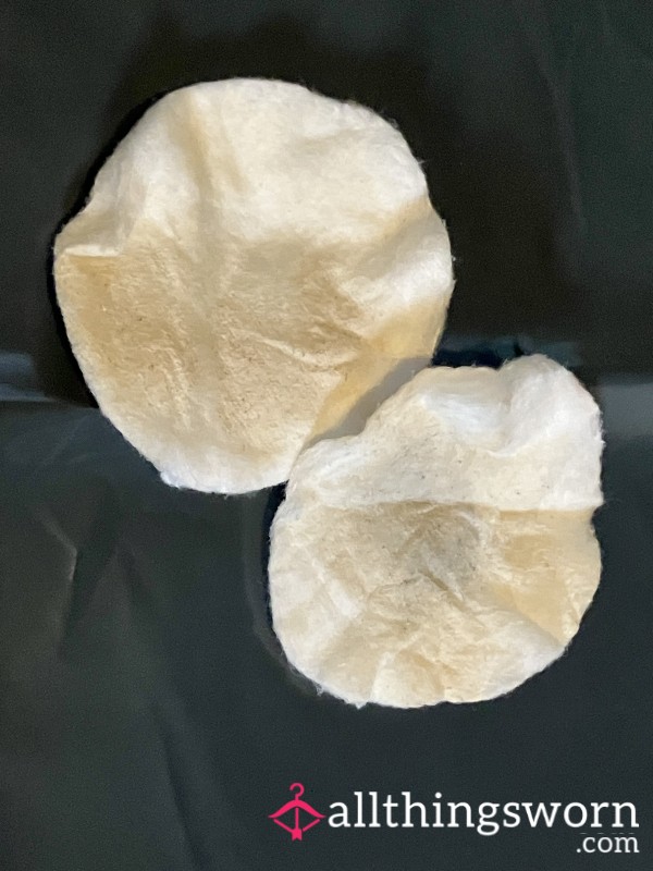 2 X Used Cotten Pads