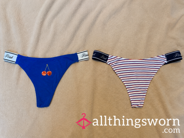 2 X Victoria Secret Thongs