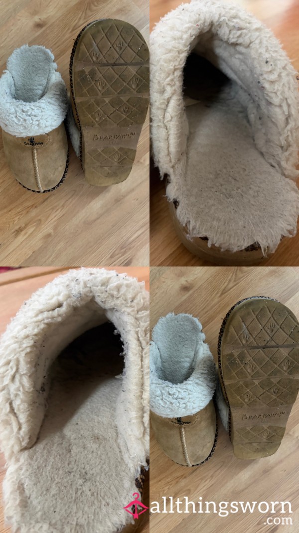 2 YEAR OLD FURRY Slippers - DONT MISS OUT