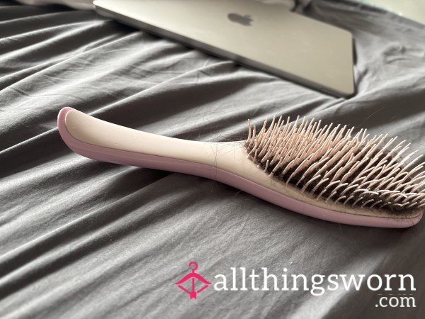 2 Year Old Hair Brush Full Off Hair