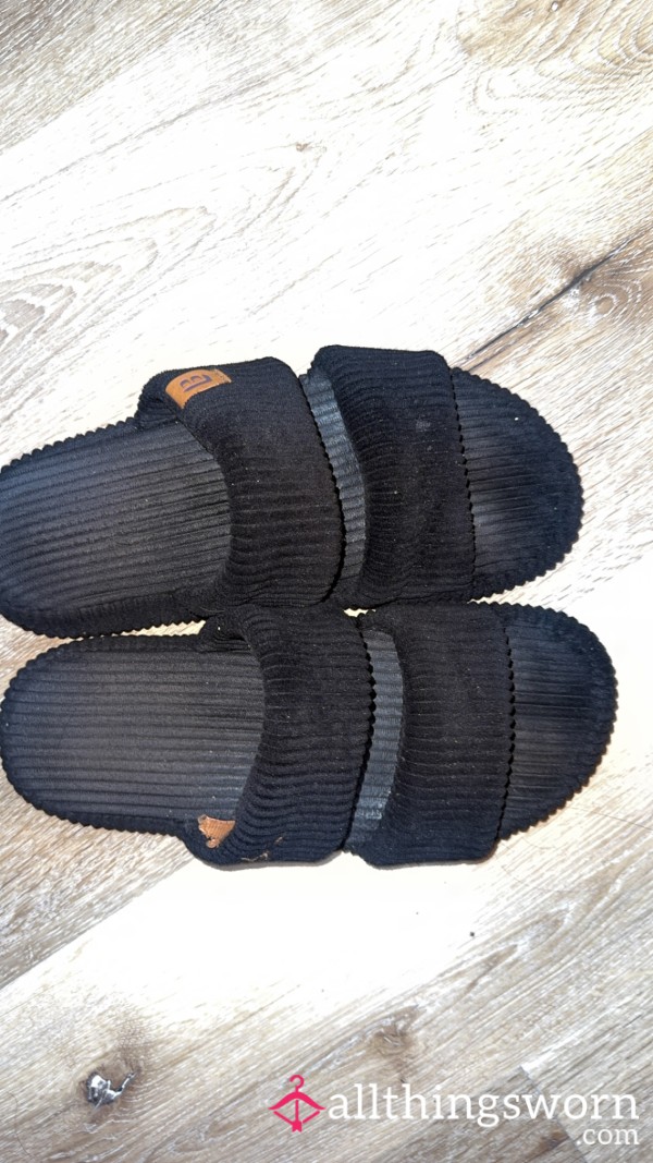 2 Year Old Very Worn Slippers