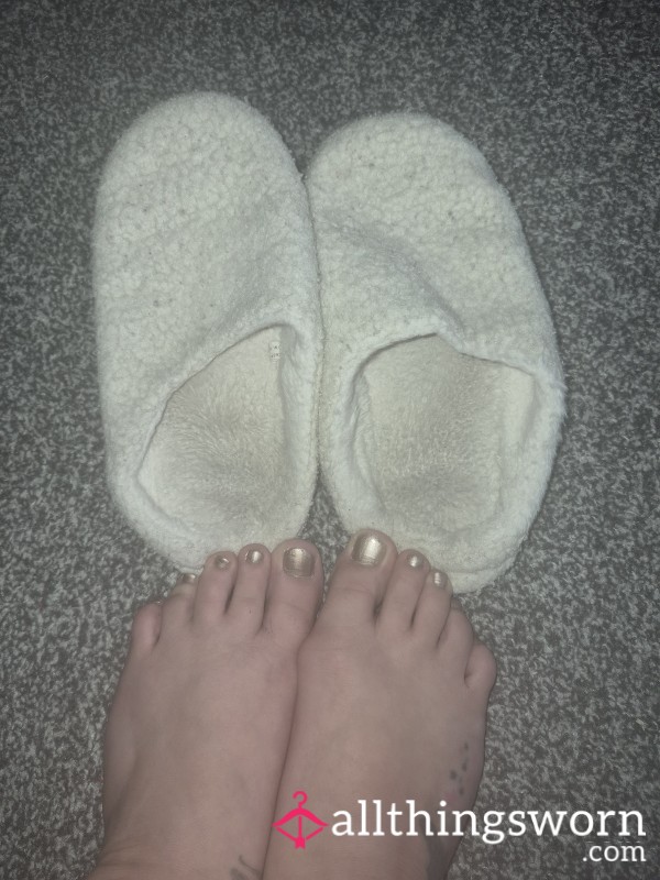 2 Year Old Very Worn Slippers