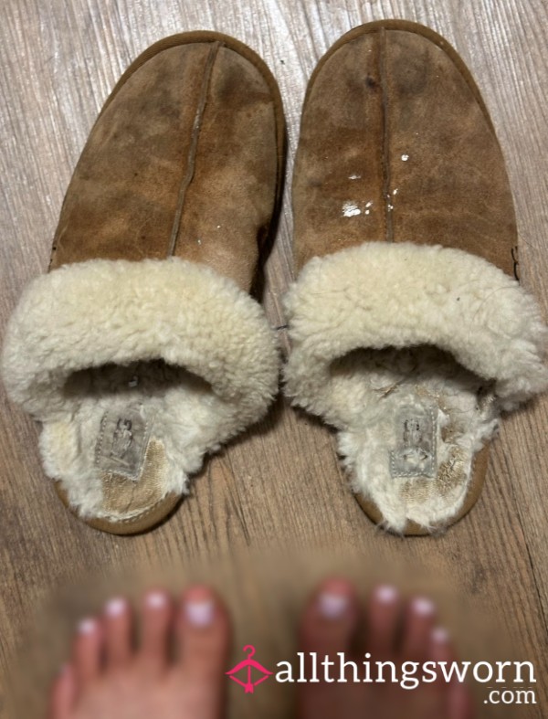 2 Year Old, Worn, Dirty, Smelly Ugg Slippers