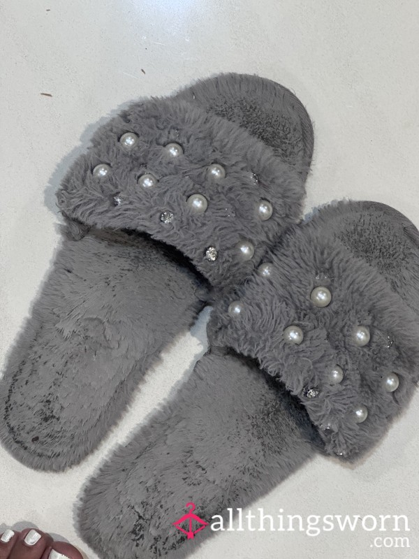 2 Year Old Worn Out Slippers