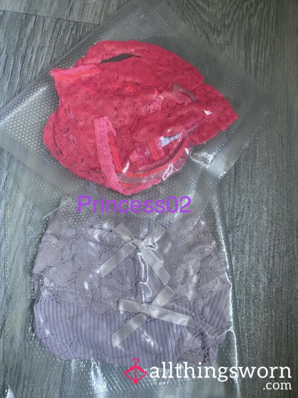 ⚠️2 Year Sealed Thongs⚠️
