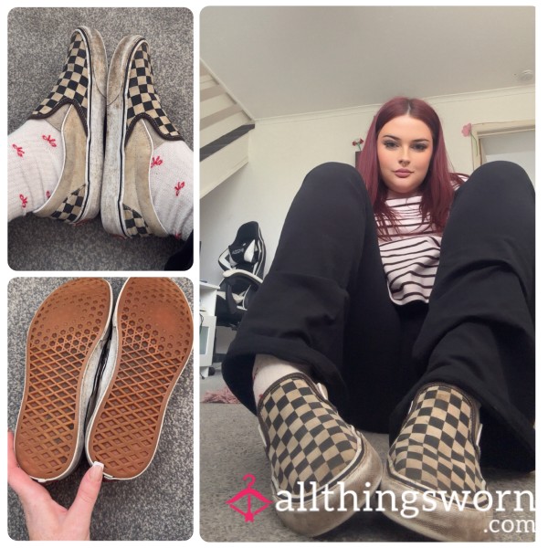 💥2 Year Old Very Stinky Worn Vans 💥