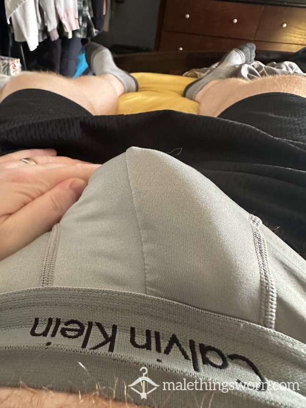 Grey Calvin Klein Briefs