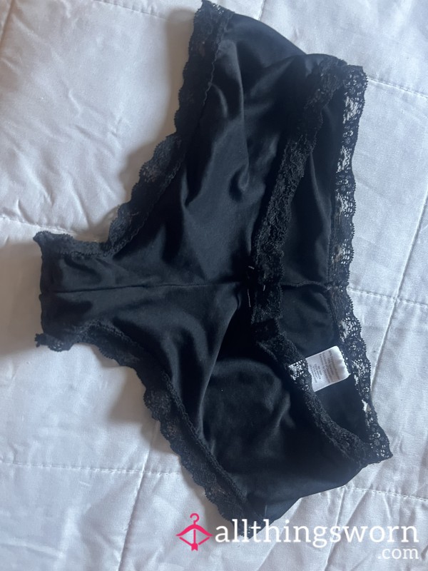 Panties - 24 Hr Wear. Worn Under My Scrubs, A Sweat Workout, And Slept In Overnight. Will Air Dry And Seal For Your Pleasure.