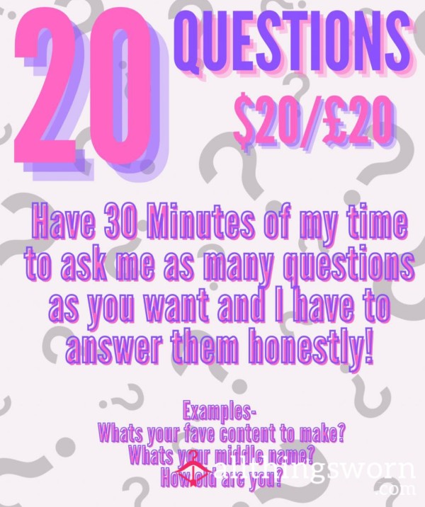 20 Questions