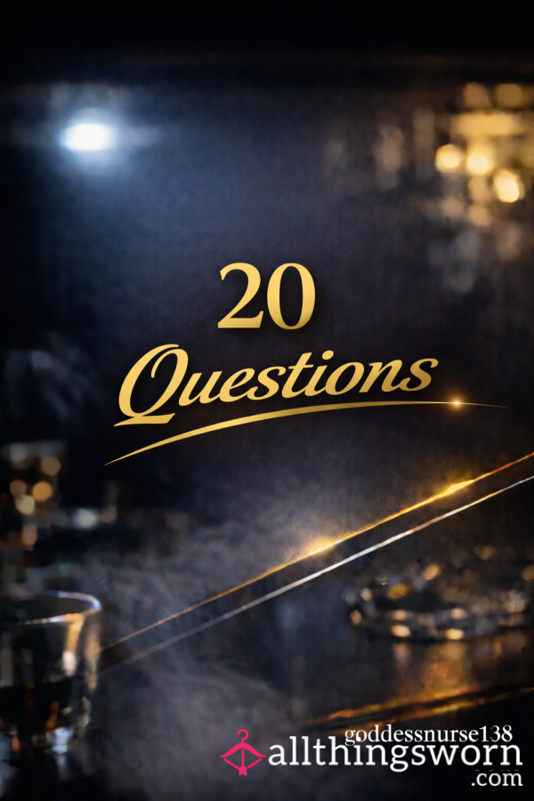 20 Questions - Want To Know About The Girl Behind The Profile? 😉