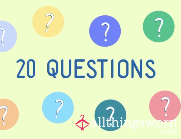20 Questions❓